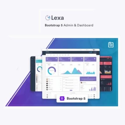 Lexa - Bootstrap 5 Admin & Dashboard Template