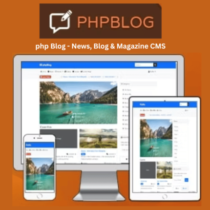 phpBlog - News, Blog & Magazine CMS